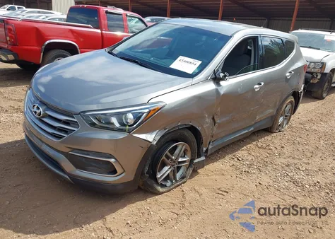 2018 Hyundai Santa Fe Sport 2.4L z USA, uszkodzony, nr VIN 5XYZT3LB2JG532410